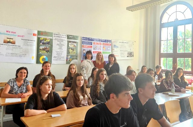 Під час навчальних занять зі студентами міжнародних освітніх програм Hochschule Anhalt